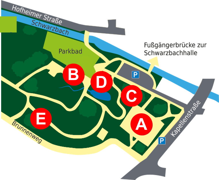 Veranstaltungsorte im Freizeitpark