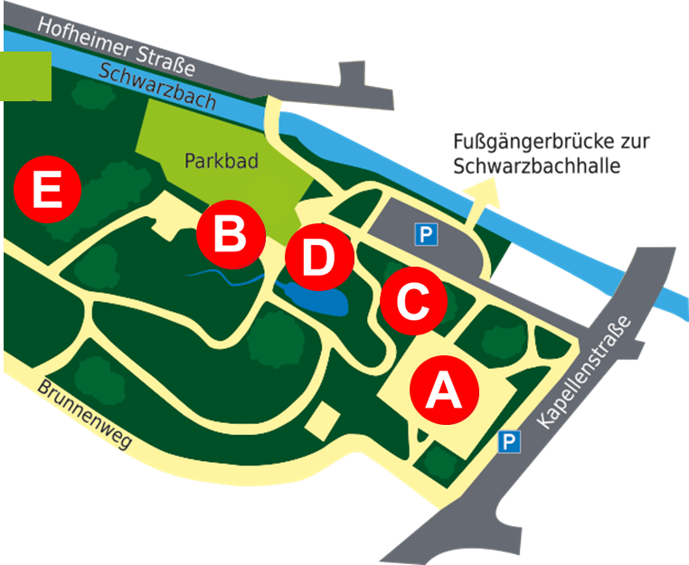 Veranstaltungsorte im Freizeitpark